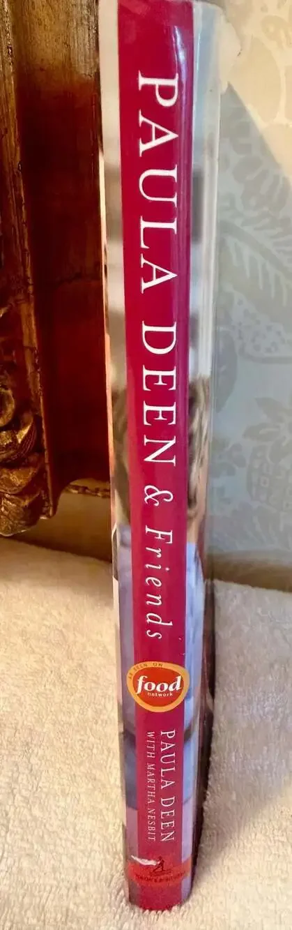 Paula Deen & Friends Living It Up Southern Style Hardcover Cookbook 2005